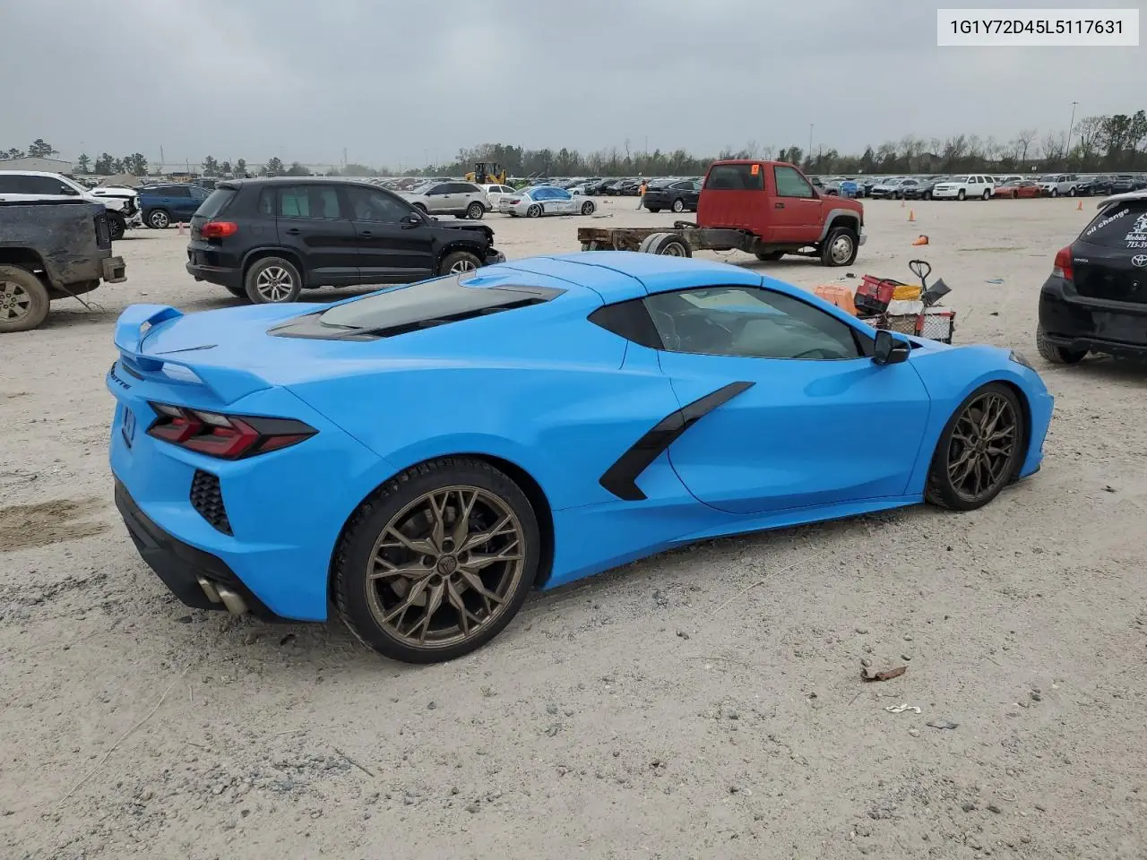 2020 Chevrolet Corvette Stingray 2Lt VIN: 1G1Y72D45L5117631 Lot: 49029335