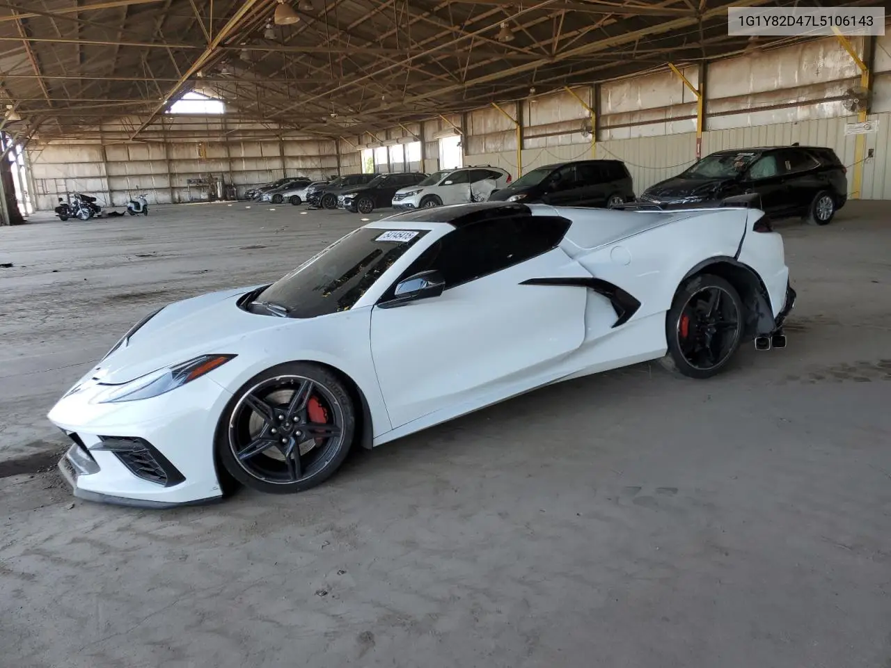 2020 Chevrolet Corvette Stingray 3Lt VIN: 1G1Y82D47L5106143 Lot: 54145415