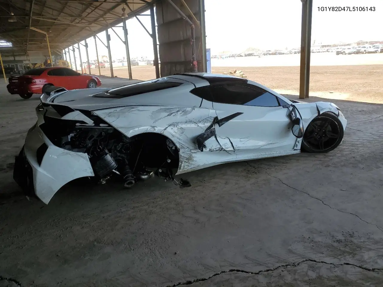 2020 Chevrolet Corvette Stingray 3Lt VIN: 1G1Y82D47L5106143 Lot: 54145415