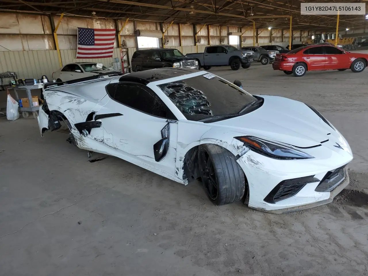 2020 Chevrolet Corvette Stingray 3Lt VIN: 1G1Y82D47L5106143 Lot: 54145415