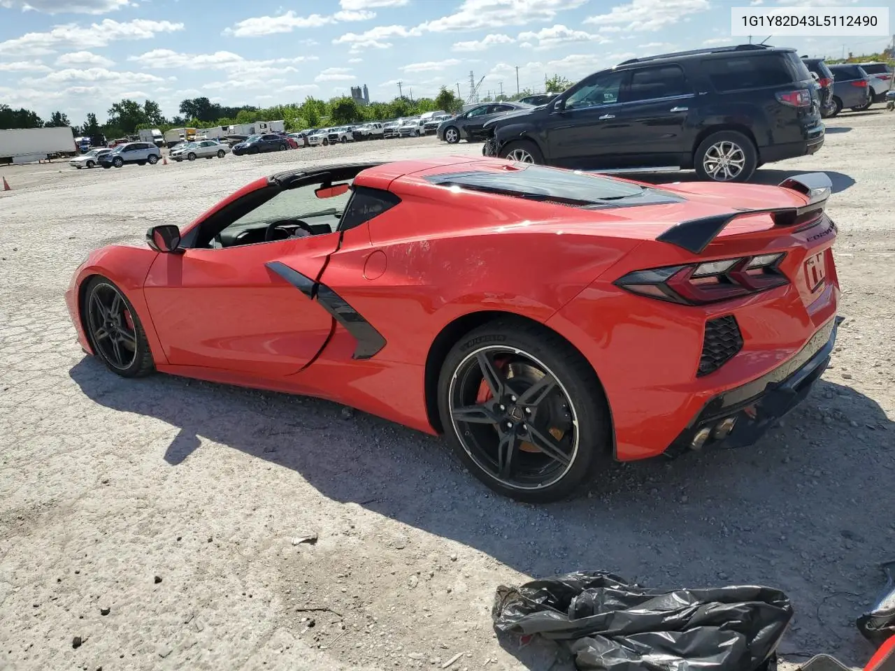2020 Chevrolet Corvette Stingray 3Lt VIN: 1G1Y82D43L5112490 Lot: 54523955