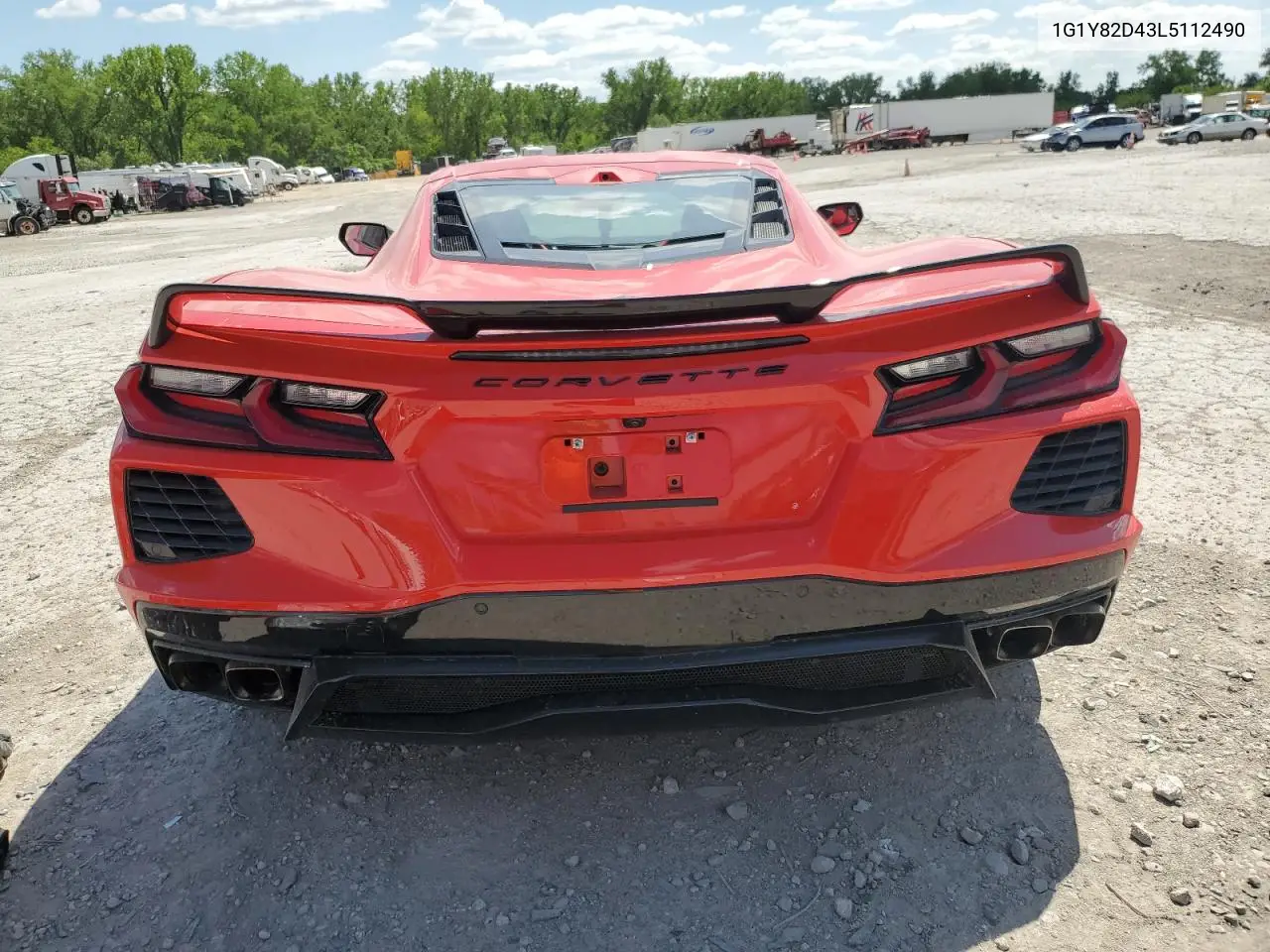 2020 Chevrolet Corvette Stingray 3Lt VIN: 1G1Y82D43L5112490 Lot: 54523955
