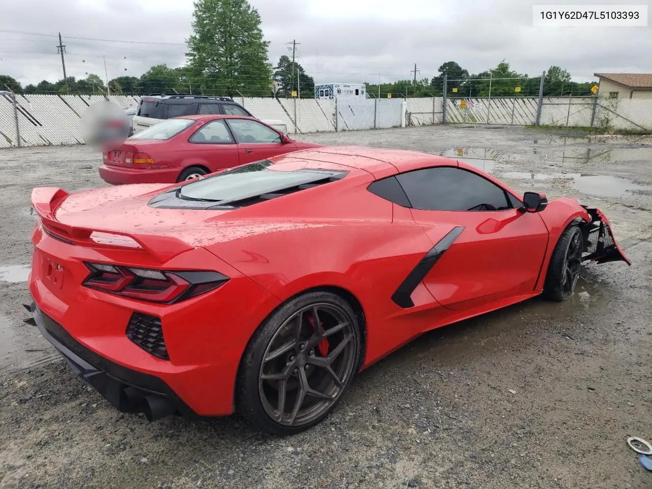 2020 Chevrolet Corvette Stingray 1Lt VIN: 1G1Y62D47L5103393 Lot: 57866645