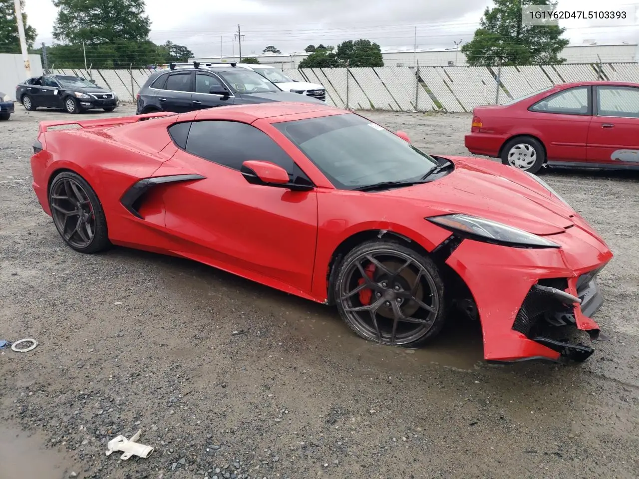 2020 Chevrolet Corvette Stingray 1Lt VIN: 1G1Y62D47L5103393 Lot: 57866645