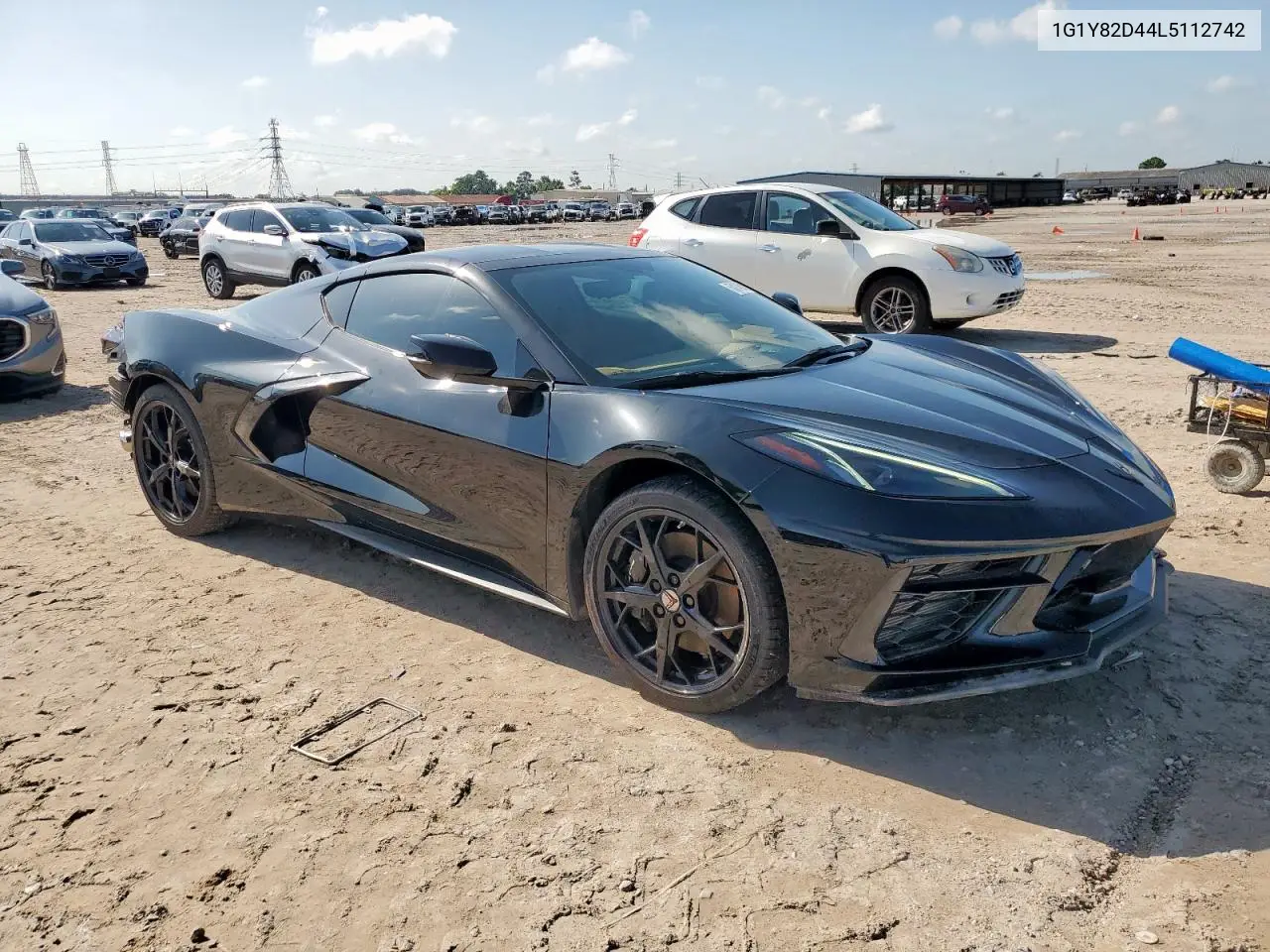 2020 Chevrolet Corvette Stingray 3Lt VIN: 1G1Y82D44L5112742 Lot: 58145925
