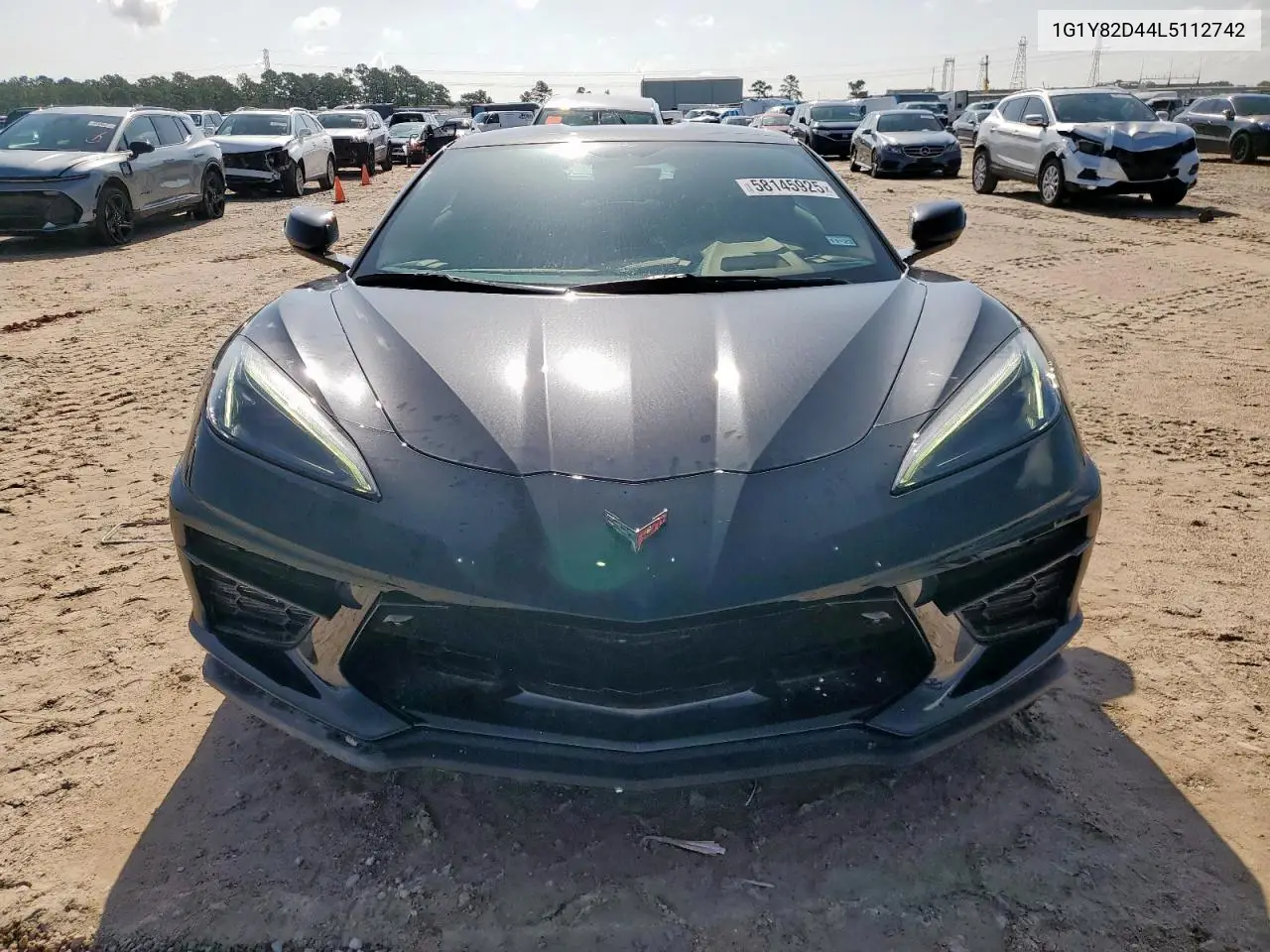 2020 Chevrolet Corvette Stingray 3Lt VIN: 1G1Y82D44L5112742 Lot: 58145925