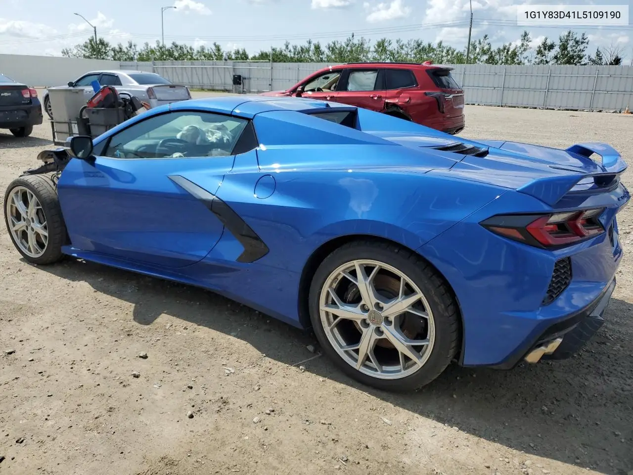 2020 Chevrolet Corvette Stingray 3Lt VIN: 1G1Y83D41L5109190 Lot: 60976365