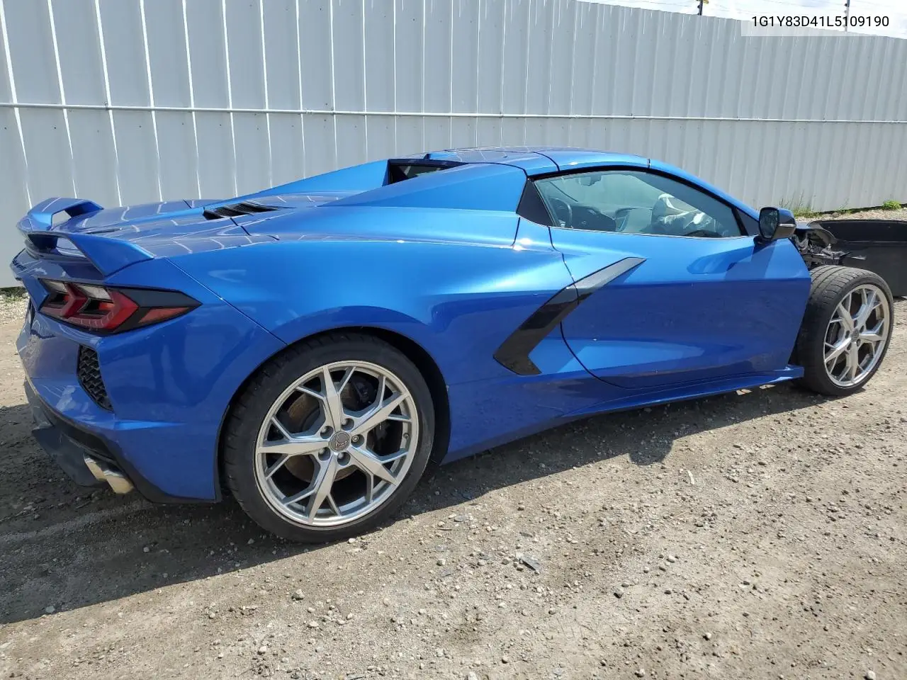 2020 Chevrolet Corvette Stingray 3Lt VIN: 1G1Y83D41L5109190 Lot: 60976365