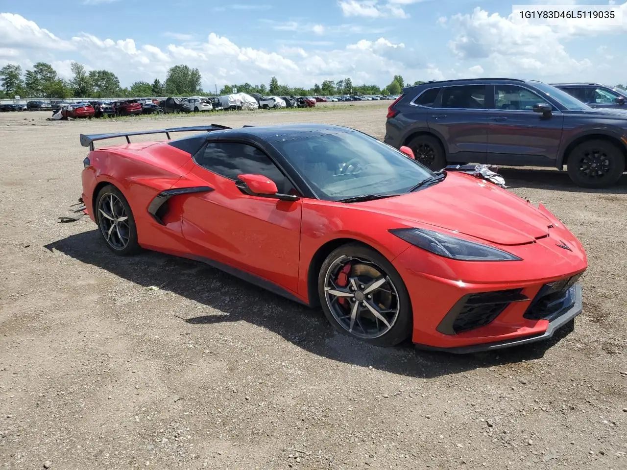2020 Chevrolet Corvette Stingray 3Lt VIN: 1G1Y83D46L5119035 Lot: 62114785