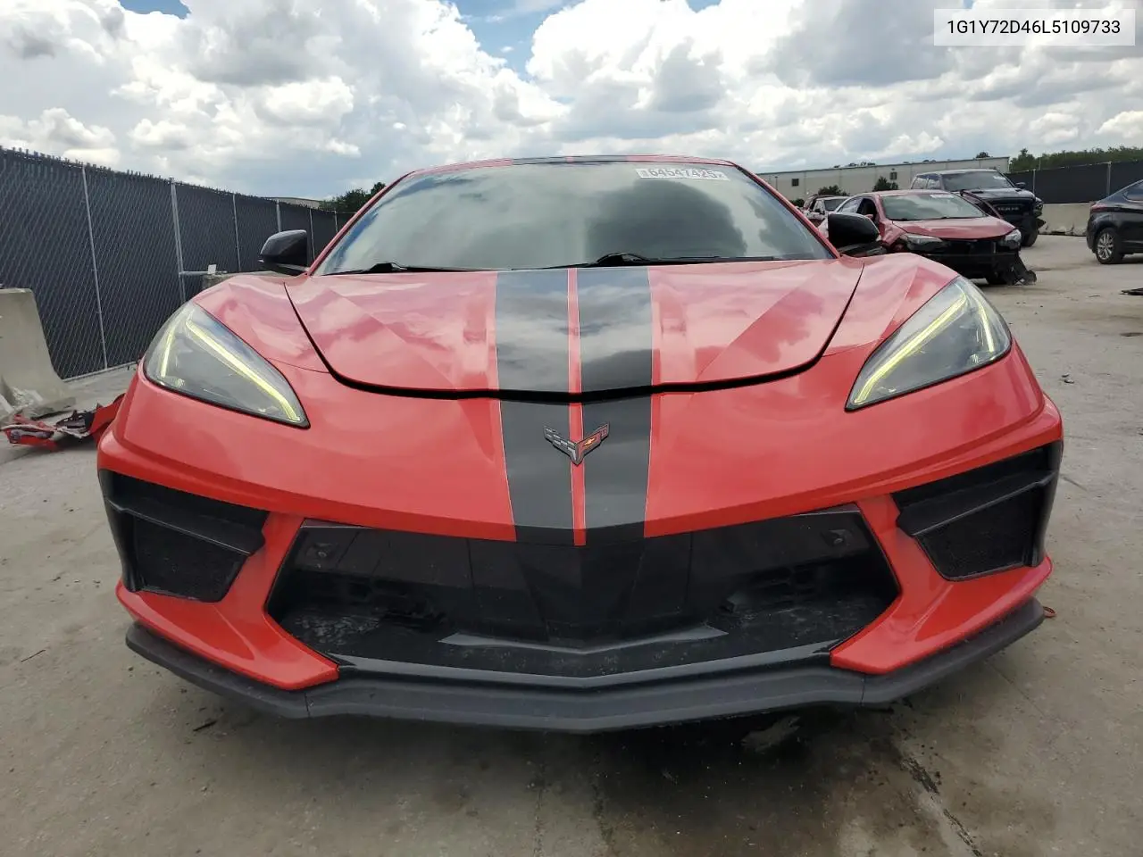 2020 Chevrolet Corvette Stingray 2Lt VIN: 1G1Y72D46L5109733 Lot: 64547425