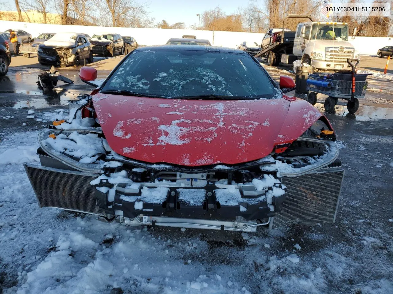 2020 Chevrolet Corvette Stingray 1Lt VIN: 1G1Y63D41L5115206 Lot: 88135025