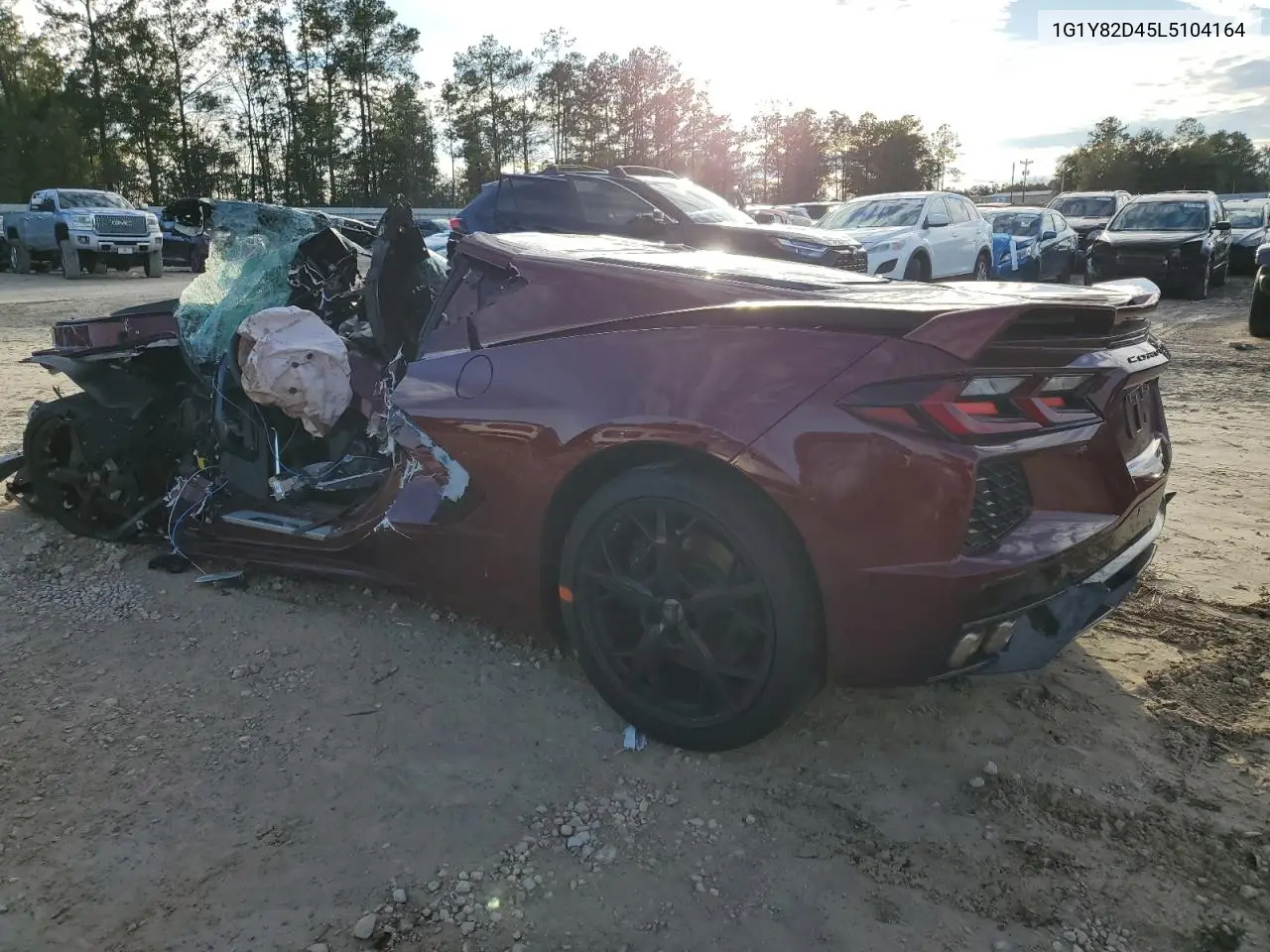 2020 Chevrolet Corvette Stingray 3Lt VIN: 1G1Y82D45L5104164 Lot: 88529715