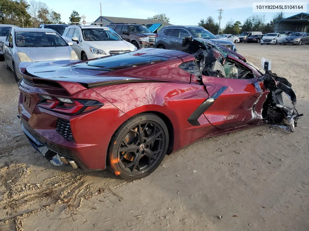2020 Chevrolet Corvette Stingray 3Lt VIN: 1G1Y82D45L5104164 Lot: 88529715