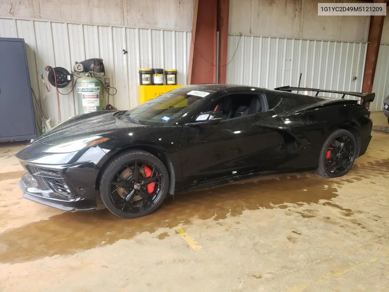 2021 Chevrolet Corvette Stingray 3Lt VIN: 1G1YC2D49M5121209 Lot: 51640325