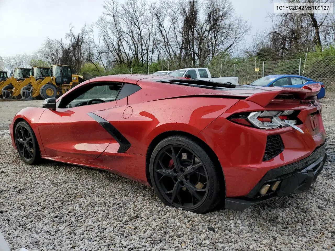 2021 Chevrolet Corvette Stingray 3Lt VIN: 1G1YC2D42M5109127 Lot: 53816365