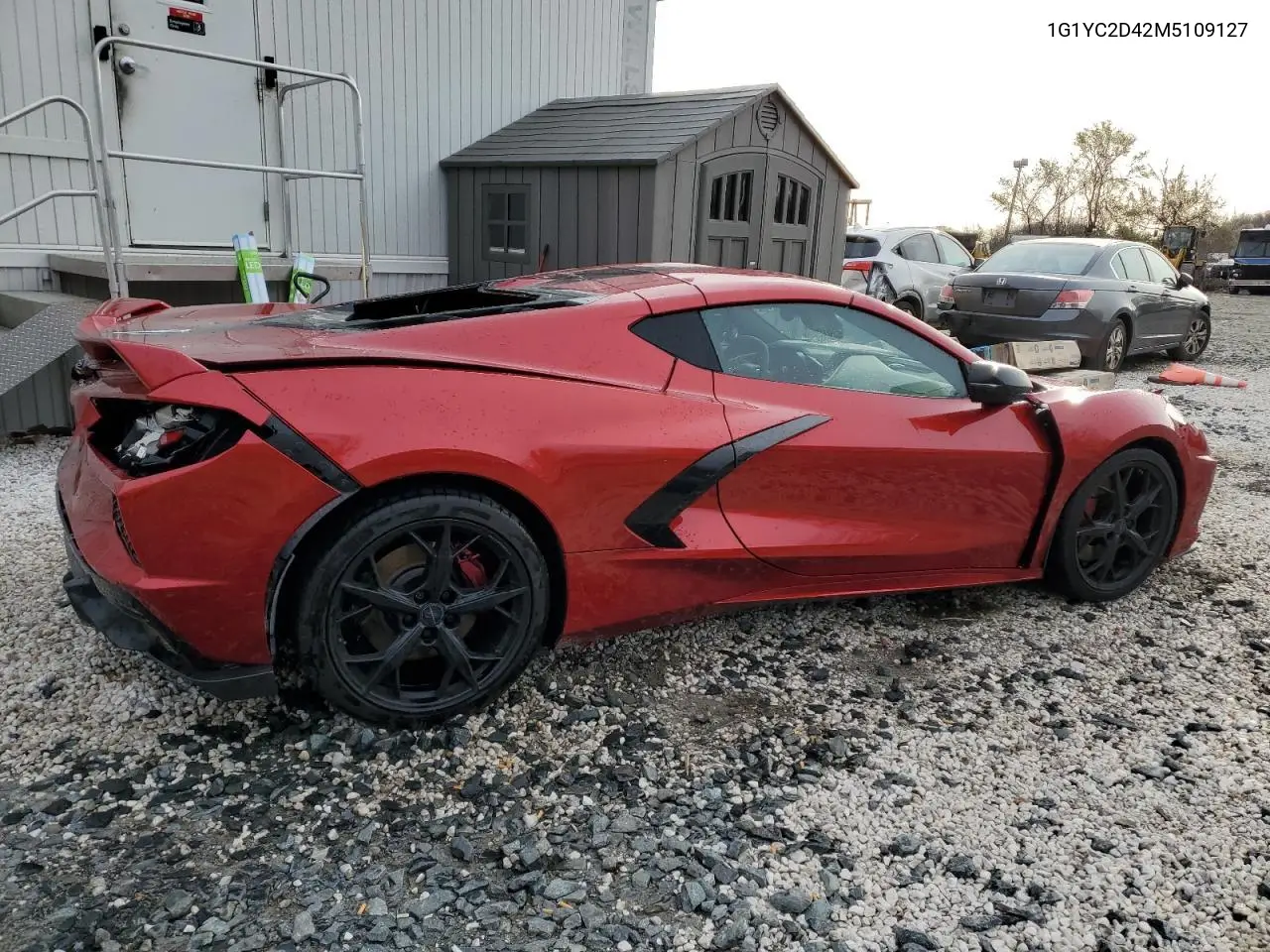 2021 Chevrolet Corvette Stingray 3Lt VIN: 1G1YC2D42M5109127 Lot: 53816365
