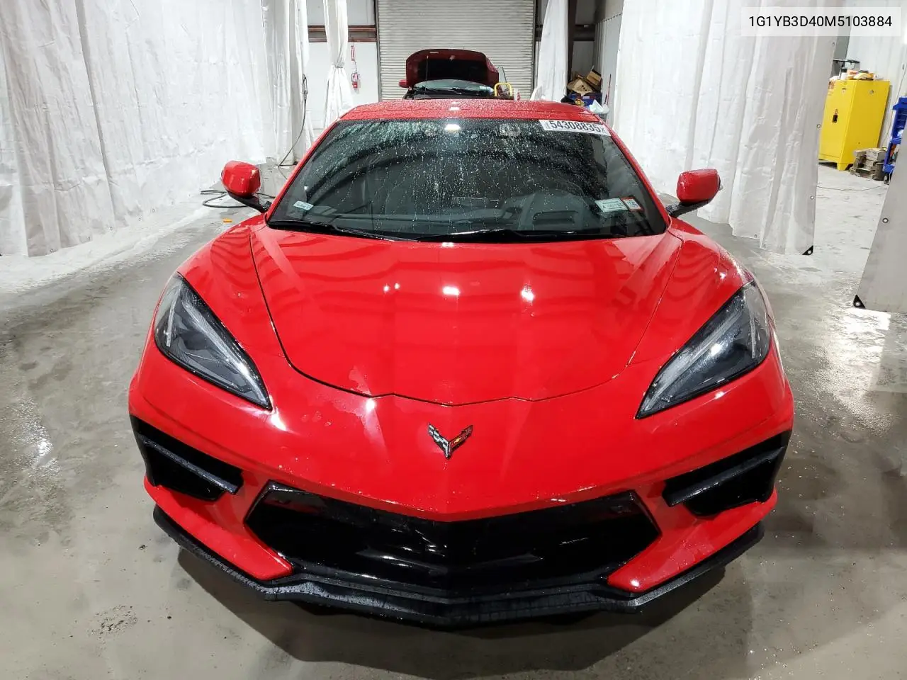 2021 Chevrolet Corvette Stingray 2Lt VIN: 1G1YB3D40M5103884 Lot: 54308835