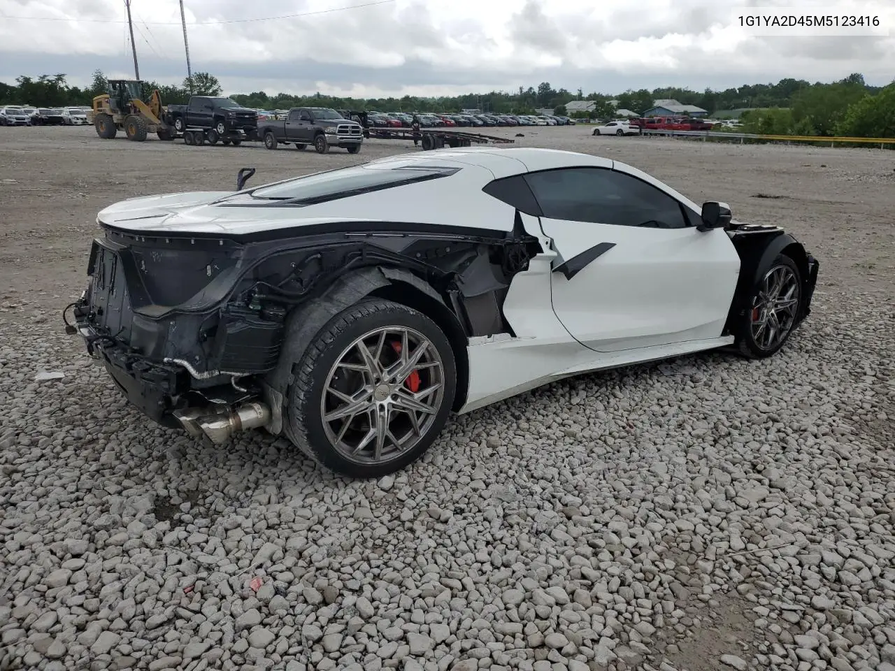 2021 Chevrolet Corvette Stingray 1Lt VIN: 1G1YA2D45M5123416 Lot: 58154245
