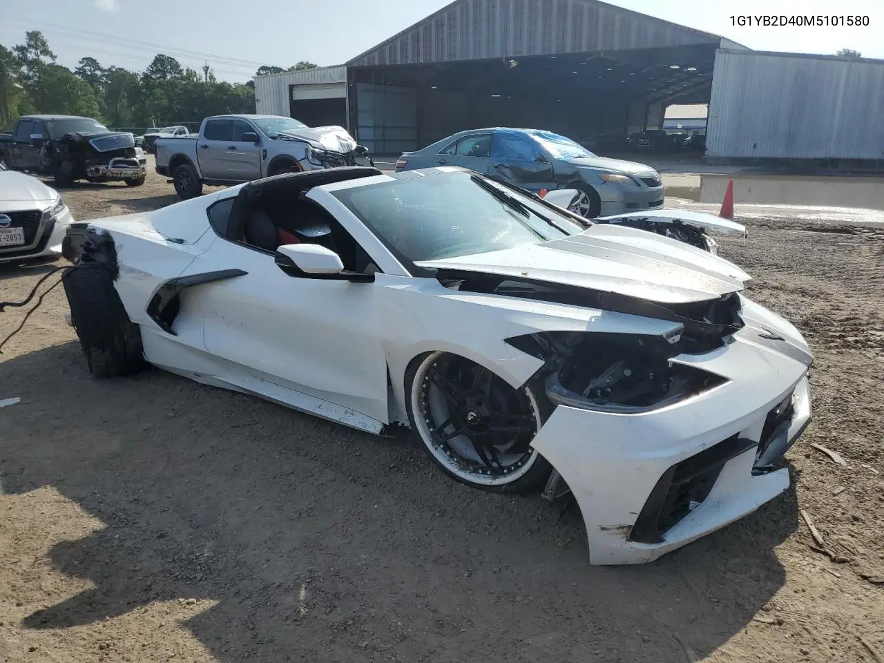 2021 Chevrolet Corvette Stingray 2Lt VIN: 1G1YB2D40M5101580 Lot: 58825865