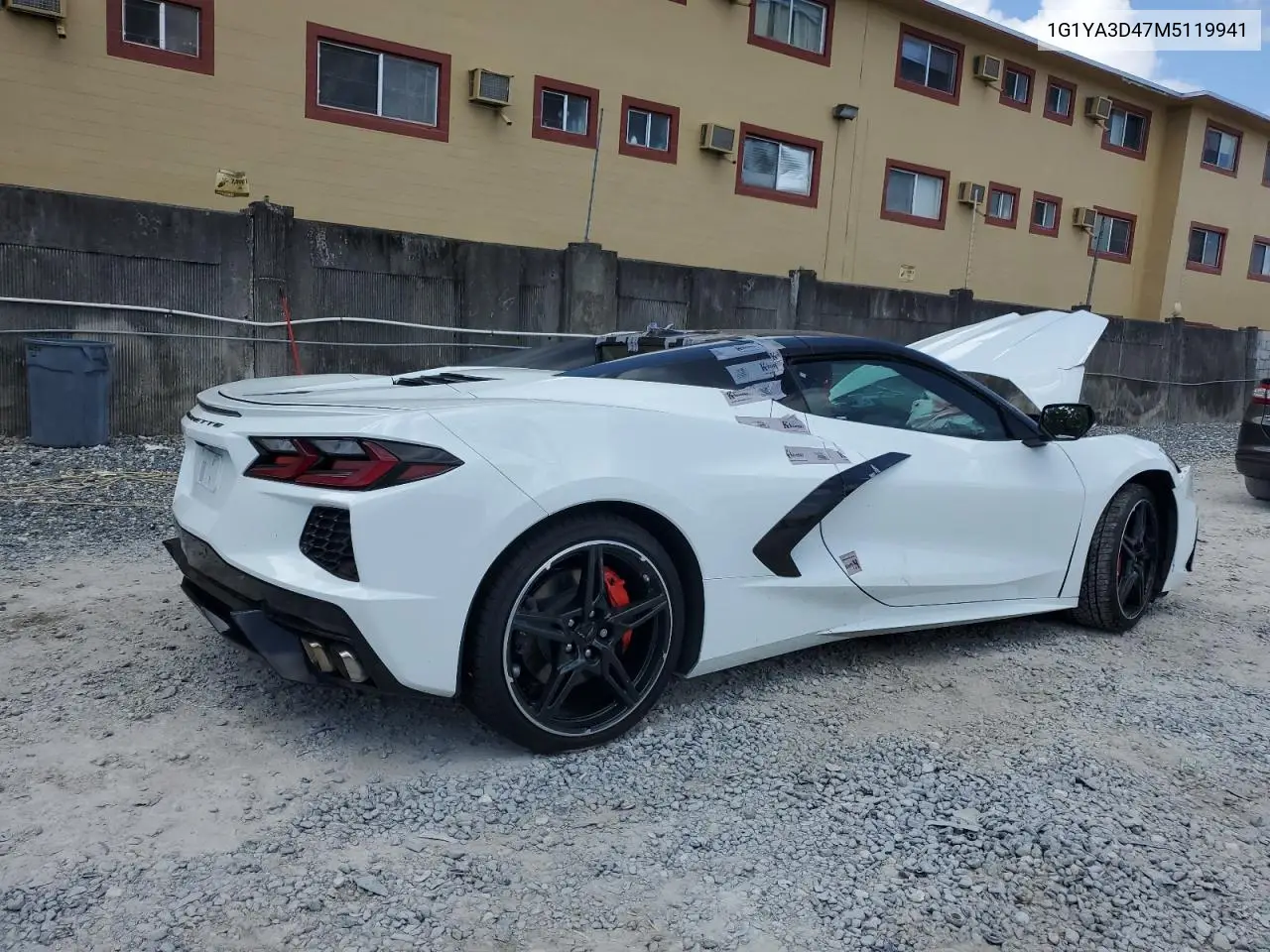 2021 Chevrolet Corvette Stingray 1Lt VIN: 1G1YA3D47M5119941 Lot: 60263045