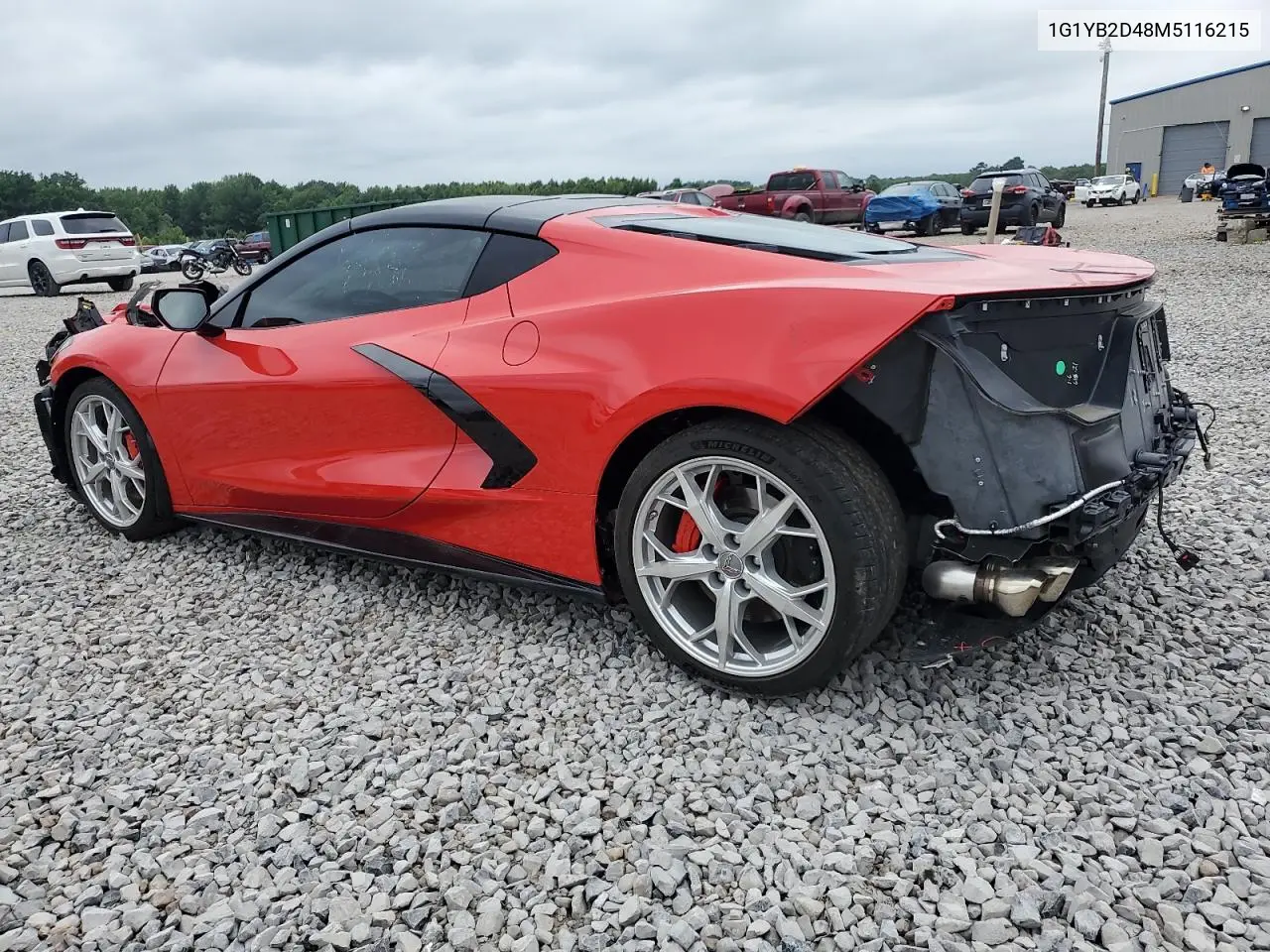 2021 Chevrolet Corvette Stingray 2Lt VIN: 1G1YB2D48M5116215 Lot: 60777335