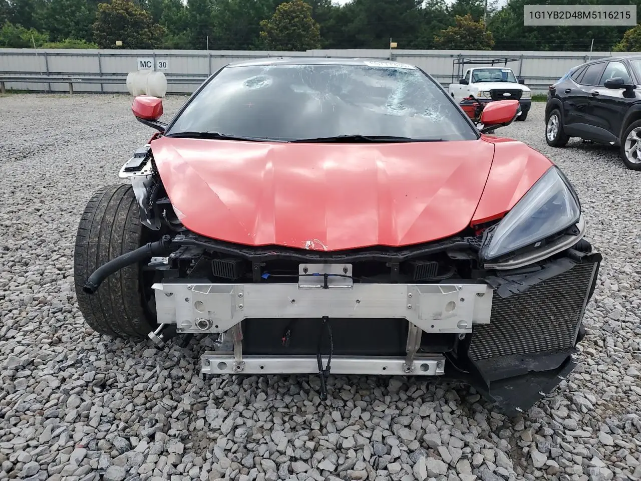 2021 Chevrolet Corvette Stingray 2Lt VIN: 1G1YB2D48M5116215 Lot: 60777335