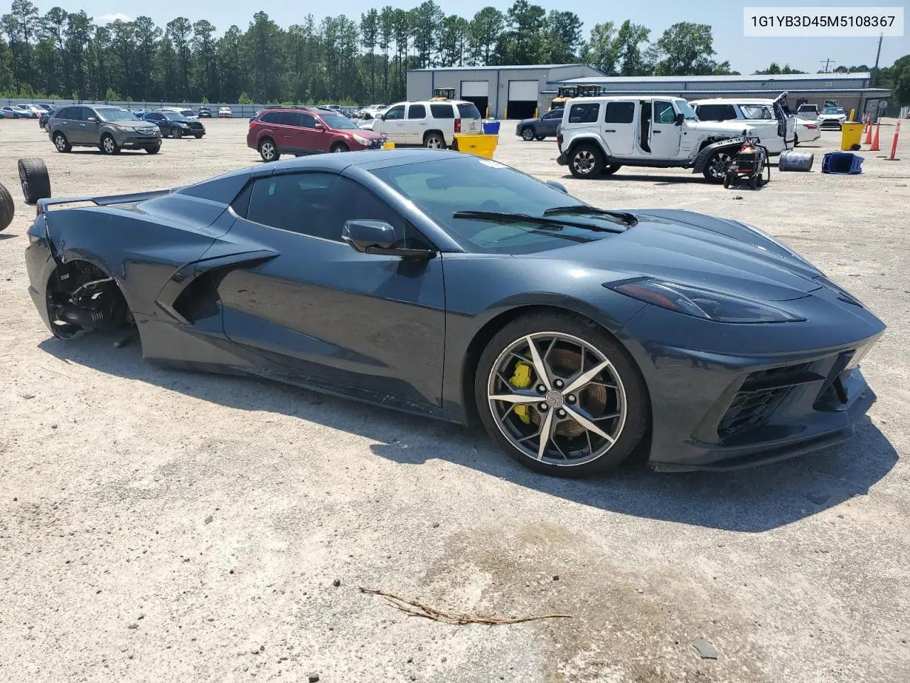 2021 Chevrolet Corvette Stingray 2Lt VIN: 1G1YB3D45M5108367 Lot: 61629165
