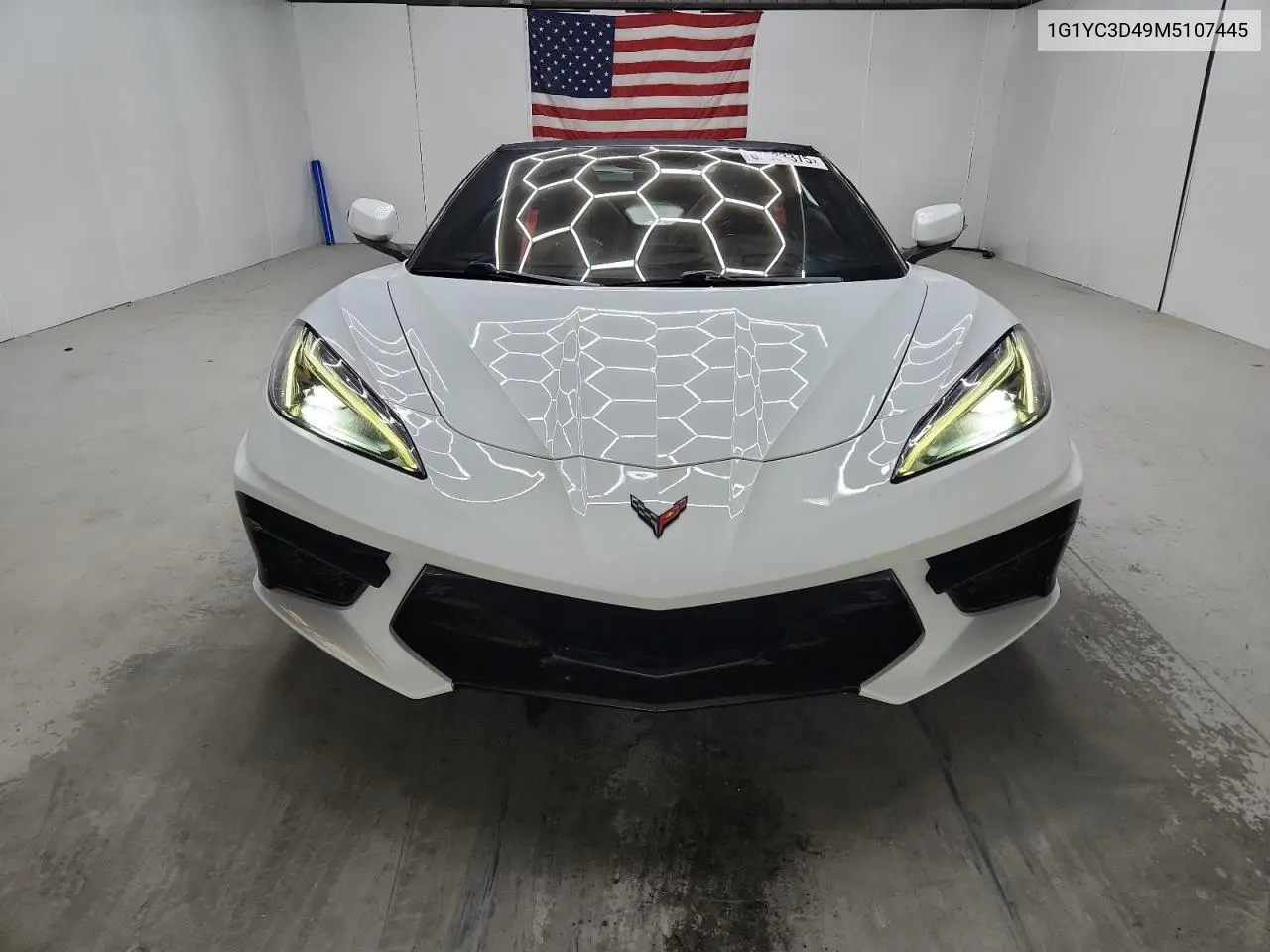 2021 Chevrolet Corvette Stingray 3Lt VIN: 1G1YC3D49M5107445 Lot: 62633375