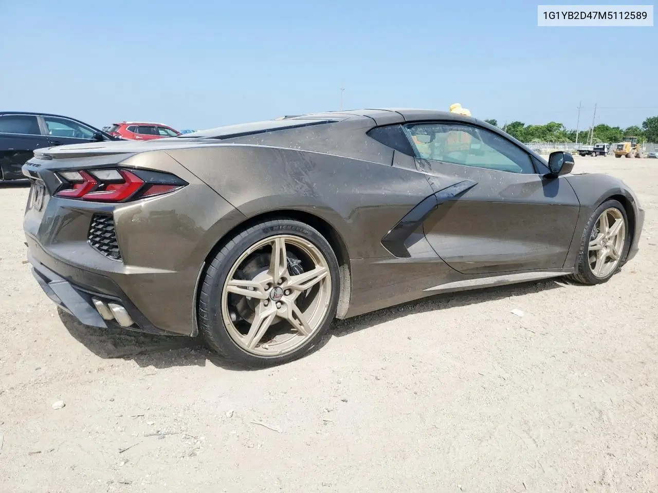 2021 Chevrolet Corvette Stingray 2Lt VIN: 1G1YB2D47M5112589 Lot: 63420625