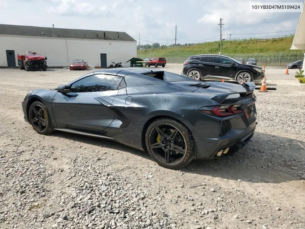 2021 Chevrolet Corvette Stingray 2Lt VIN: 1G1YB3D47M5109424 Lot: 65751525