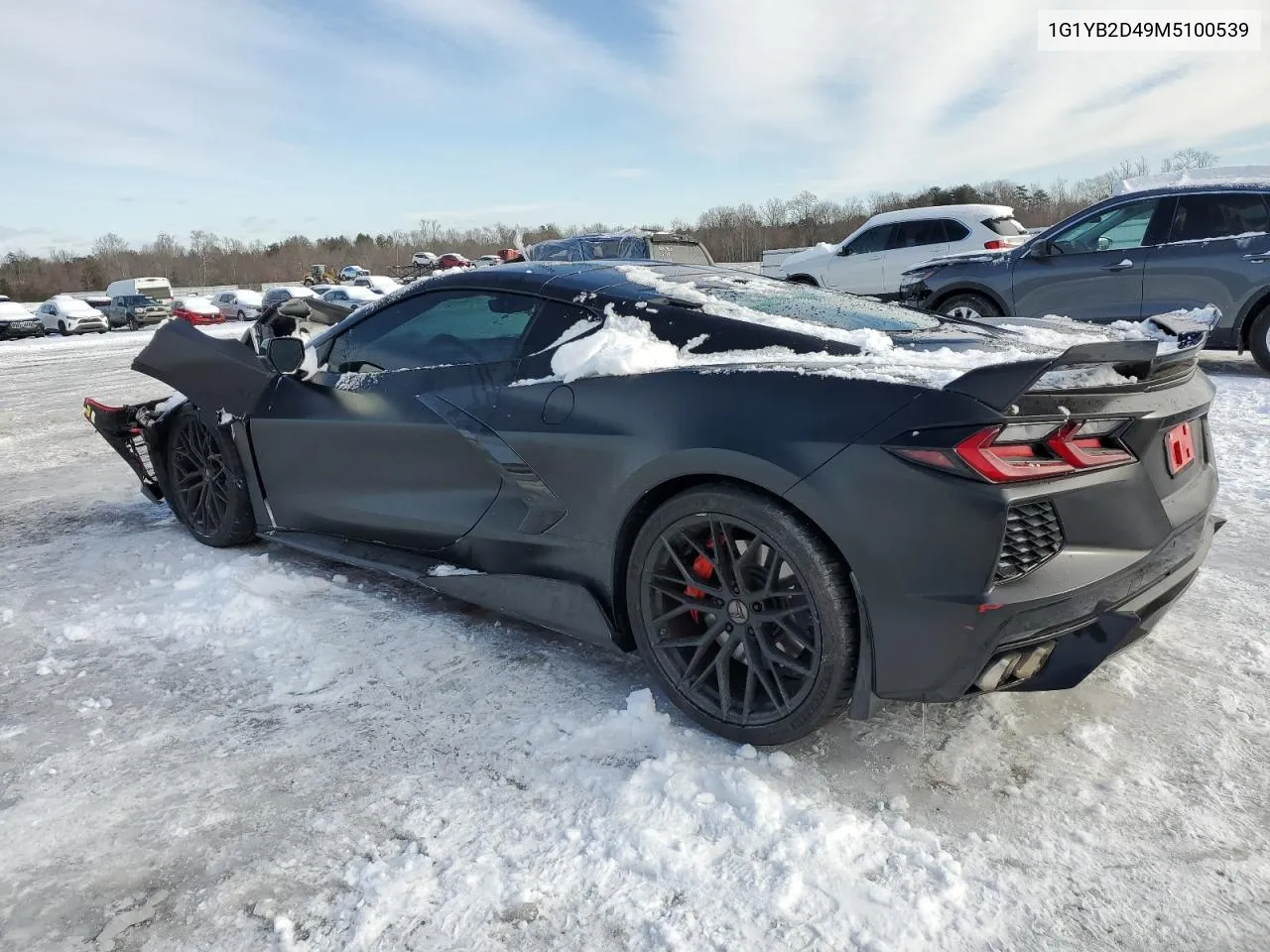 2021 Chevrolet Corvette Stingray 2Lt VIN: 1G1YB2D49M5100539 Lot: 87811275