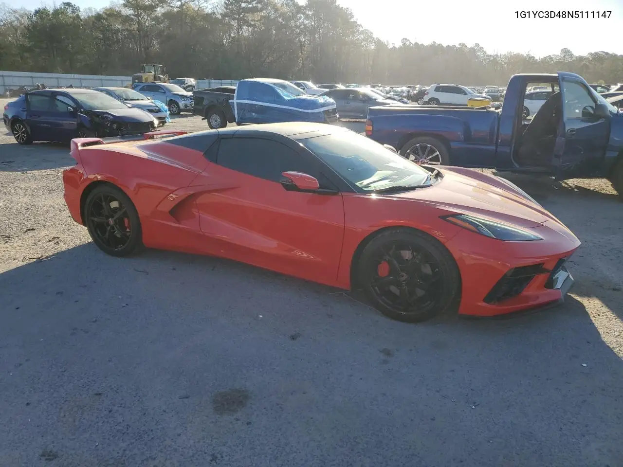 2022 Chevrolet Corvette Stingray 3Lt VIN: 1G1YC3D48N5111147 Lot: 50664765
