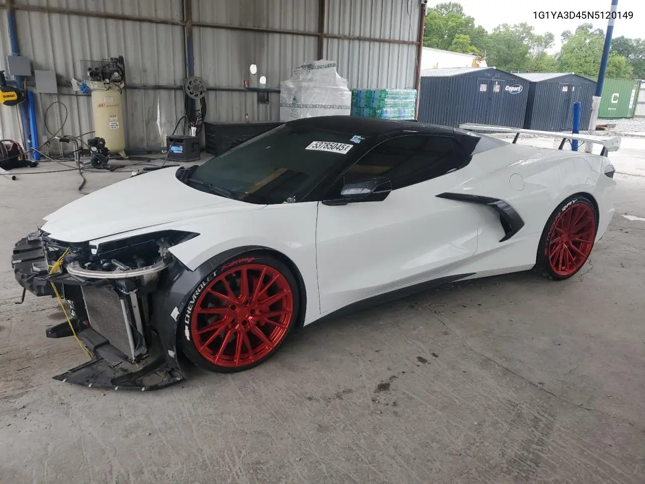 2022 Chevrolet Corvette Stingray 1Lt VIN: 1G1YA3D45N5120149 Lot: 53785045