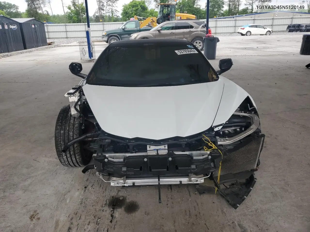 2022 Chevrolet Corvette Stingray 1Lt VIN: 1G1YA3D45N5120149 Lot: 53785045