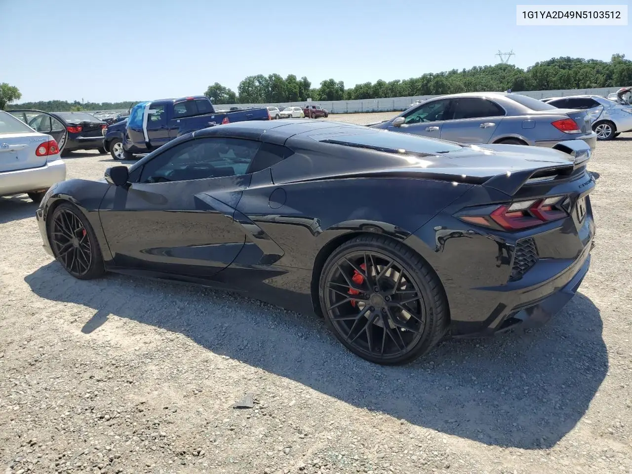 2022 Chevrolet Corvette Stingray 1Lt VIN: 1G1YA2D49N5103512 Lot: 54612185