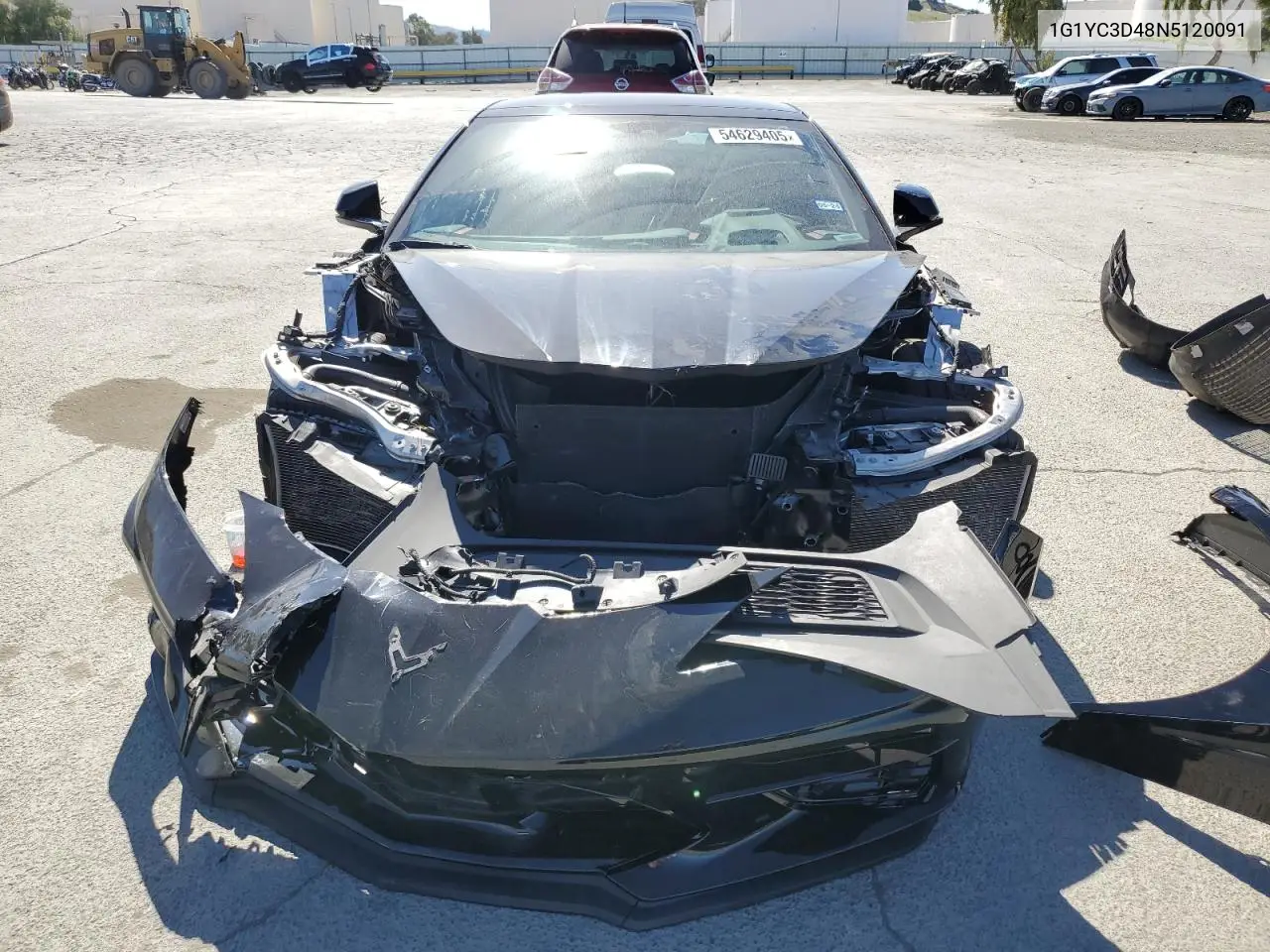 2022 Chevrolet Corvette Stingray 3Lt VIN: 1G1YC3D48N5120091 Lot: 54629405