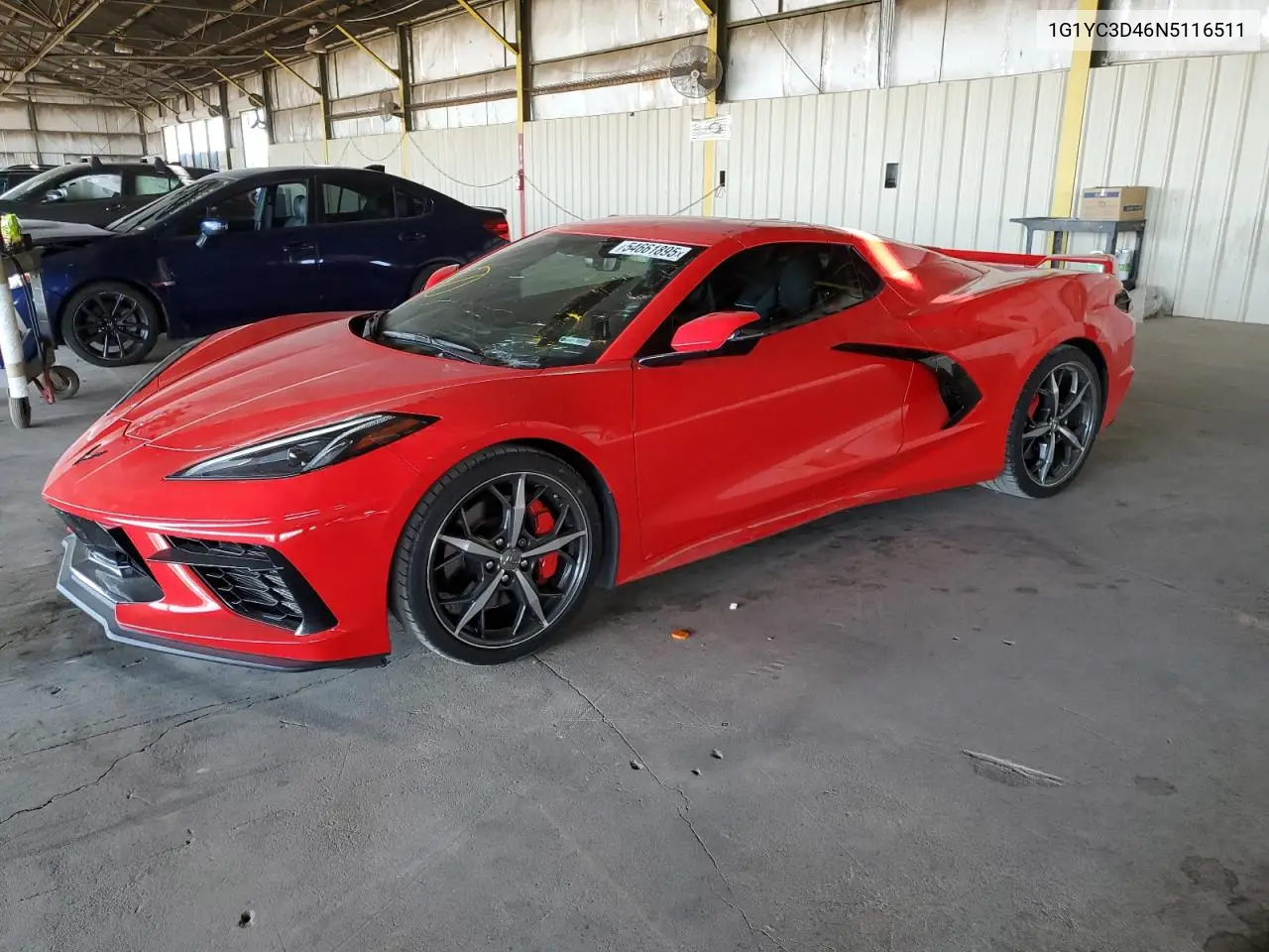 2022 Chevrolet Corvette Stingray 3Lt VIN: 1G1YC3D46N5116511 Lot: 54661895