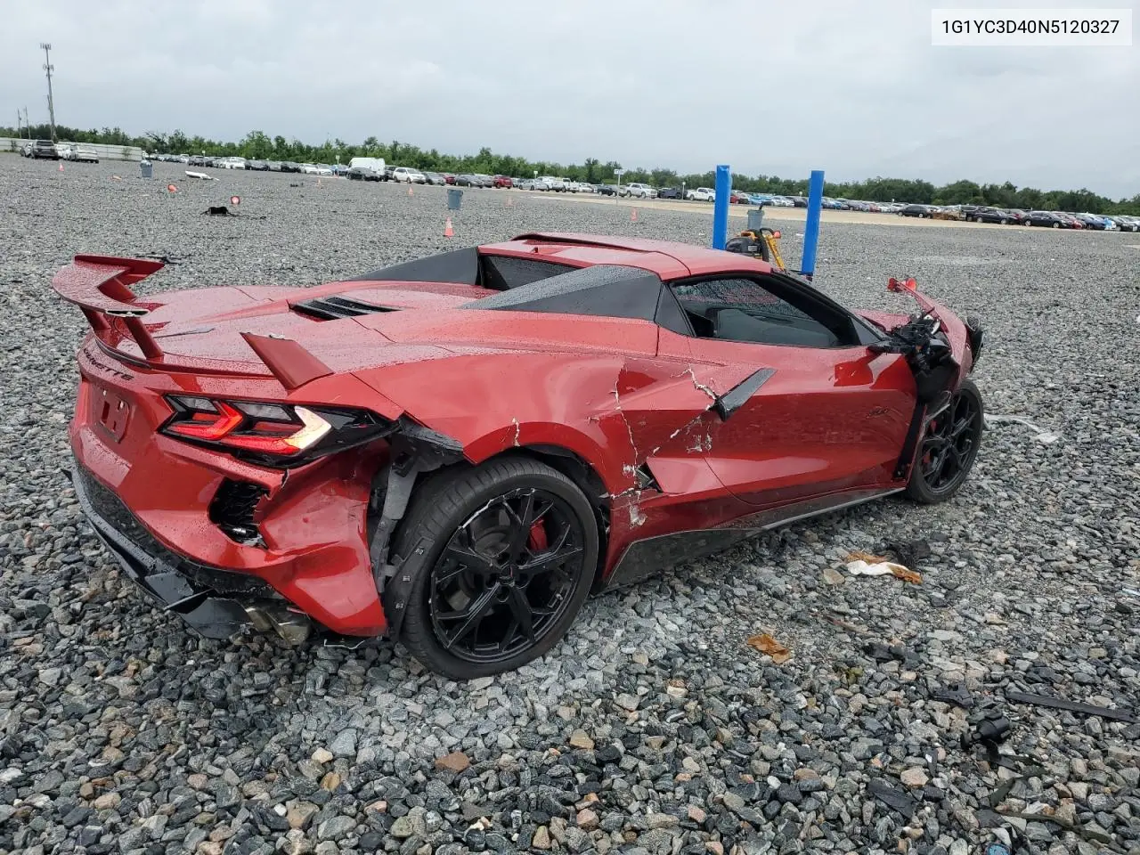 2022 Chevrolet Corvette Stingray 3Lt VIN: 1G1YC3D40N5120327 Lot: 56494175