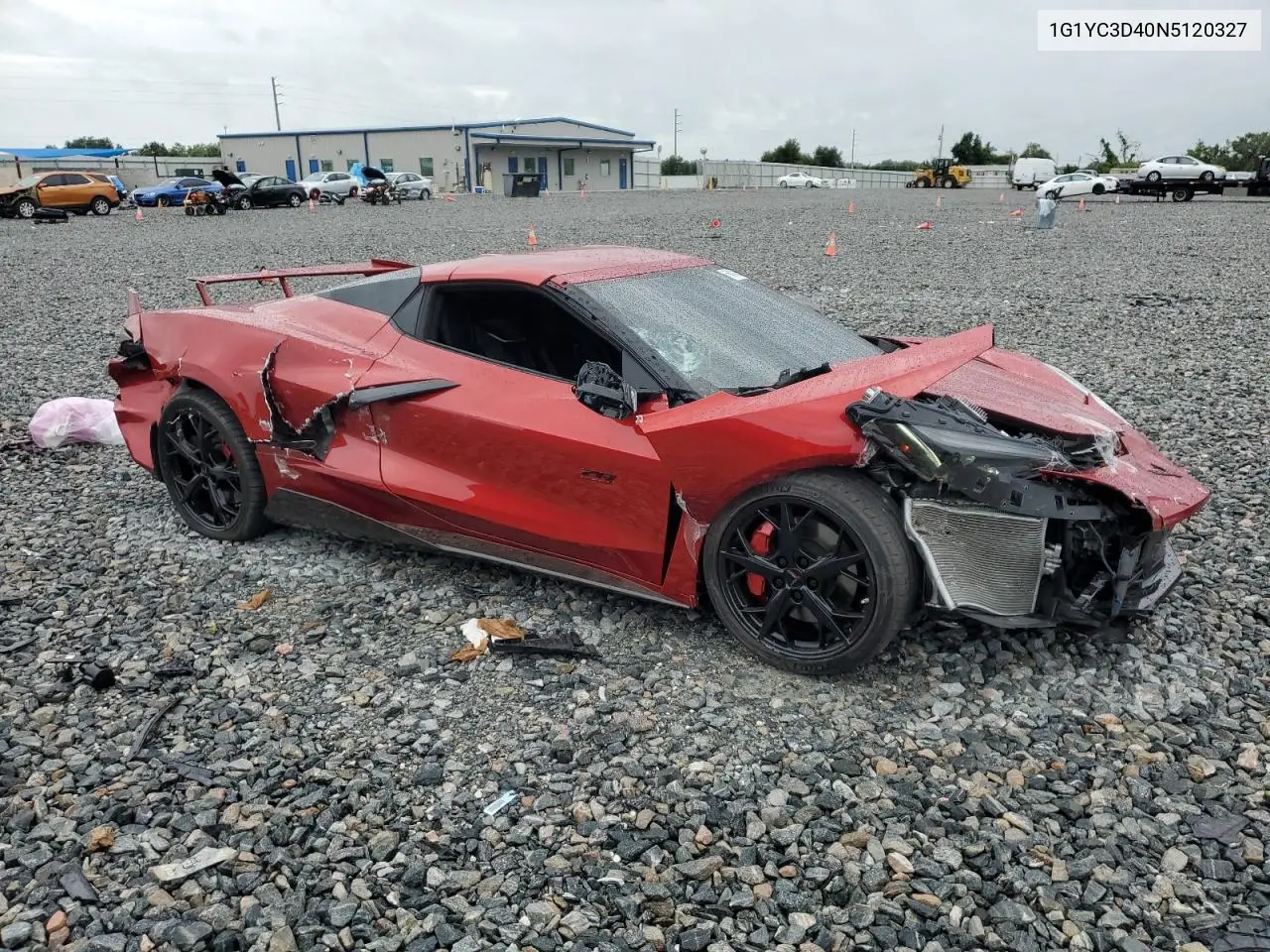 2022 Chevrolet Corvette Stingray 3Lt VIN: 1G1YC3D40N5120327 Lot: 56494175