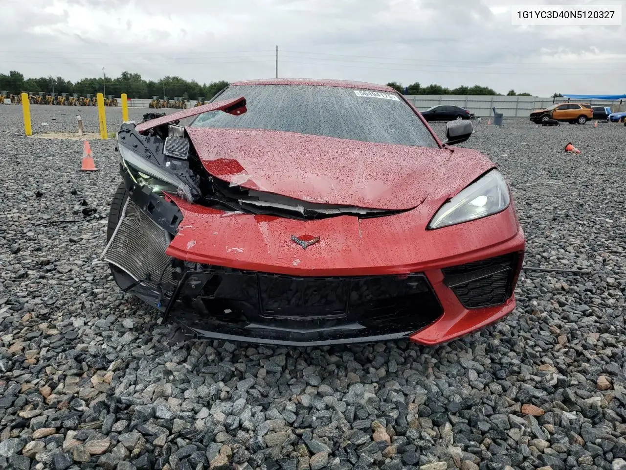 2022 Chevrolet Corvette Stingray 3Lt VIN: 1G1YC3D40N5120327 Lot: 56494175