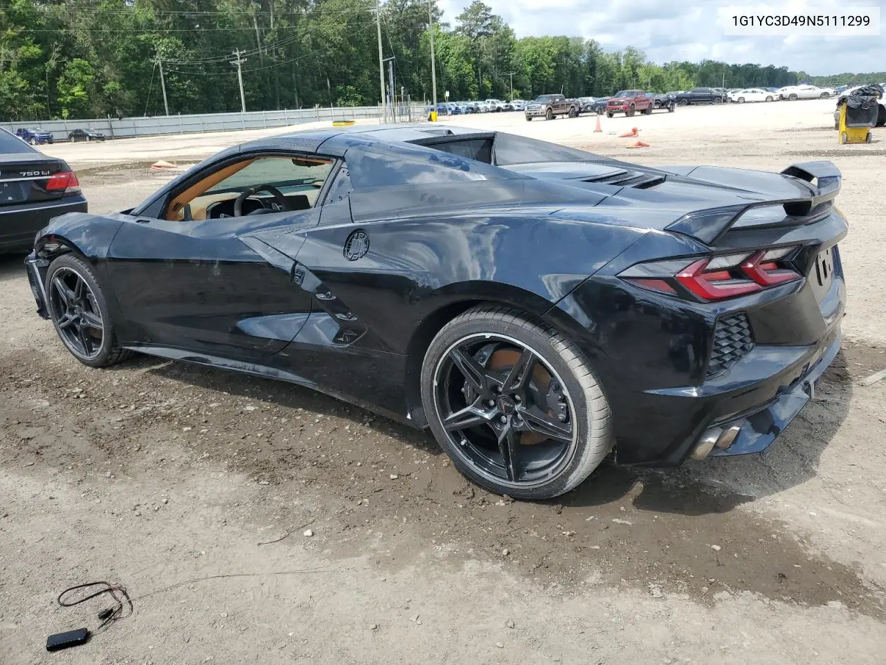 2022 Chevrolet Corvette Stingray 3Lt VIN: 1G1YC3D49N5111299 Lot: 56958855