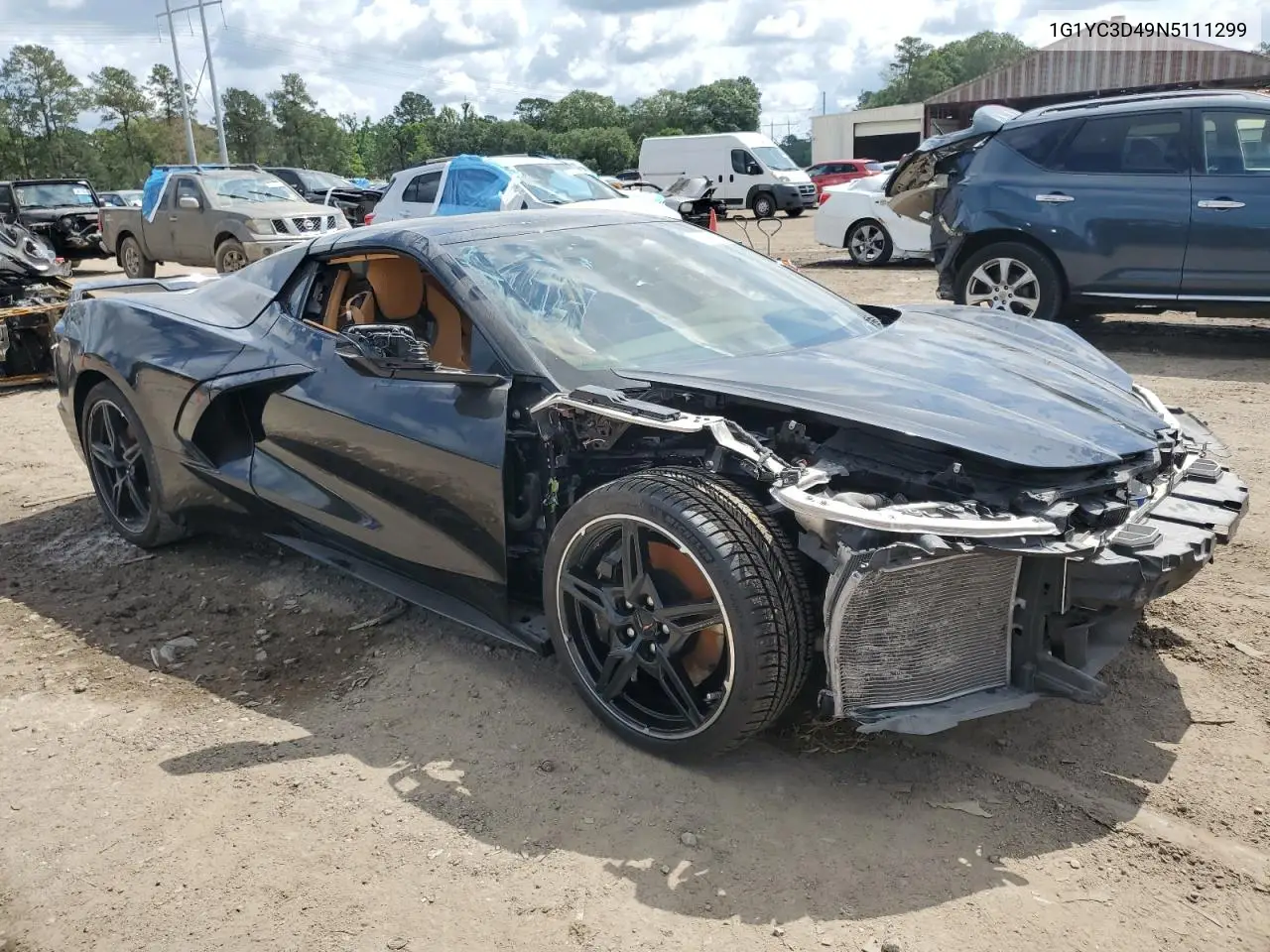 2022 Chevrolet Corvette Stingray 3Lt VIN: 1G1YC3D49N5111299 Lot: 56958855