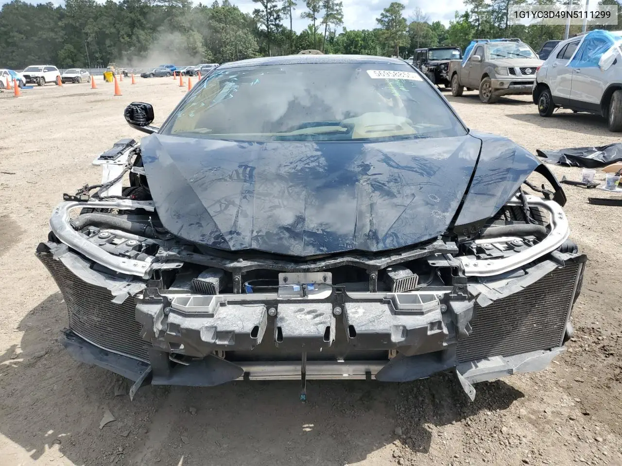 2022 Chevrolet Corvette Stingray 3Lt VIN: 1G1YC3D49N5111299 Lot: 56958855