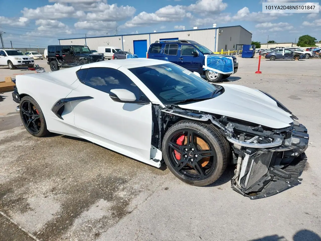 2022 Chevrolet Corvette Stingray 1Lt VIN: 1G1YA2D48N5101847 Lot: 60636575