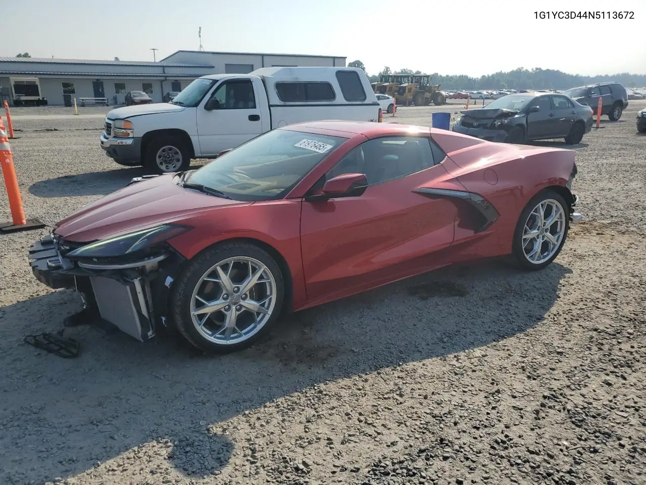 2022 Chevrolet Corvette Stingray 3Lt VIN: 1G1YC3D44N5113672 Lot: 61976465