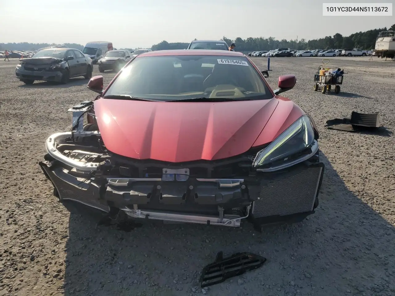 2022 Chevrolet Corvette Stingray 3Lt VIN: 1G1YC3D44N5113672 Lot: 61976465
