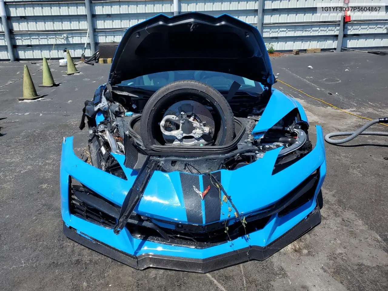 2023 Chevrolet Corvette Z06 3Lz VIN: 1G1YF3D37P5604867 Lot: 51789285