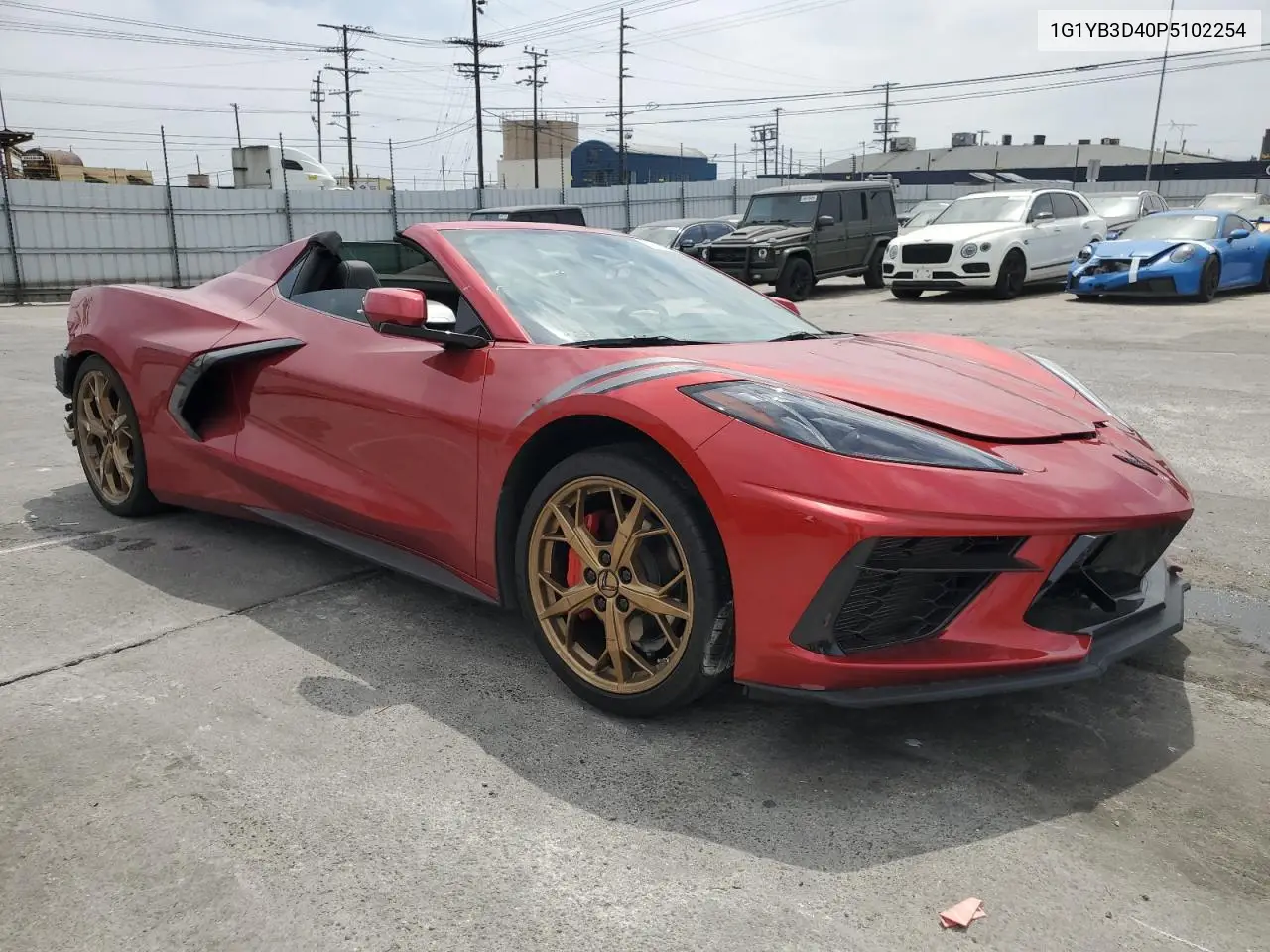 2023 Chevrolet Corvette Stingray 2Lt VIN: 1G1YB3D40P5102254 Lot: 52763345