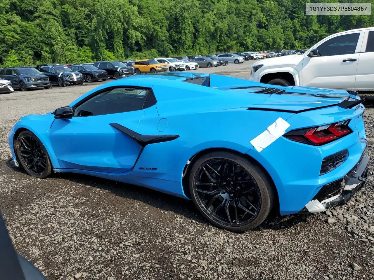1g1yf3d37p5604867 1G1YF3D37P5604867 2023 Chevrolet Corvette Z06 3Lz