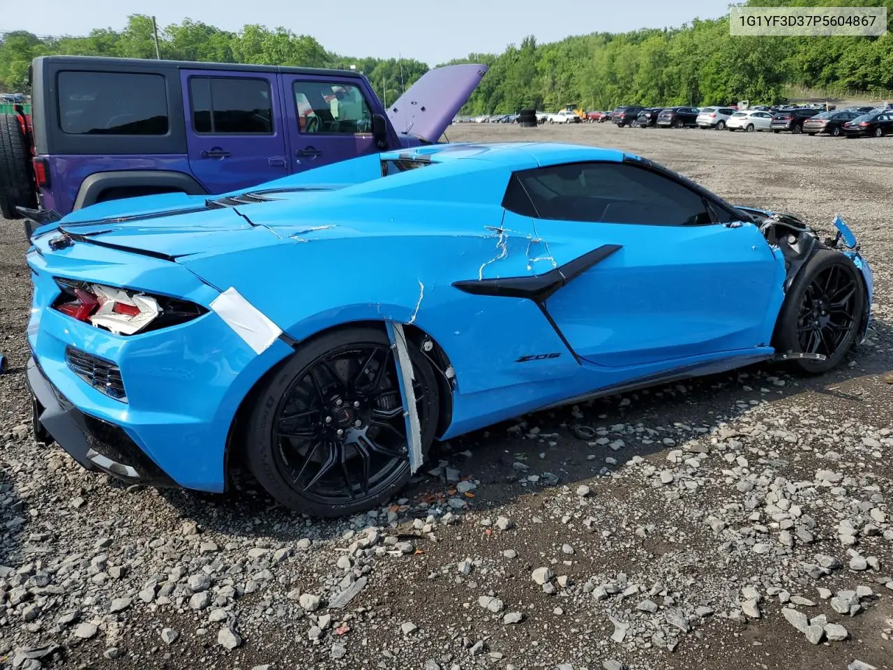 1g1yf3d37p5604867 1G1YF3D37P5604867 2023 Chevrolet Corvette Z06 3Lz